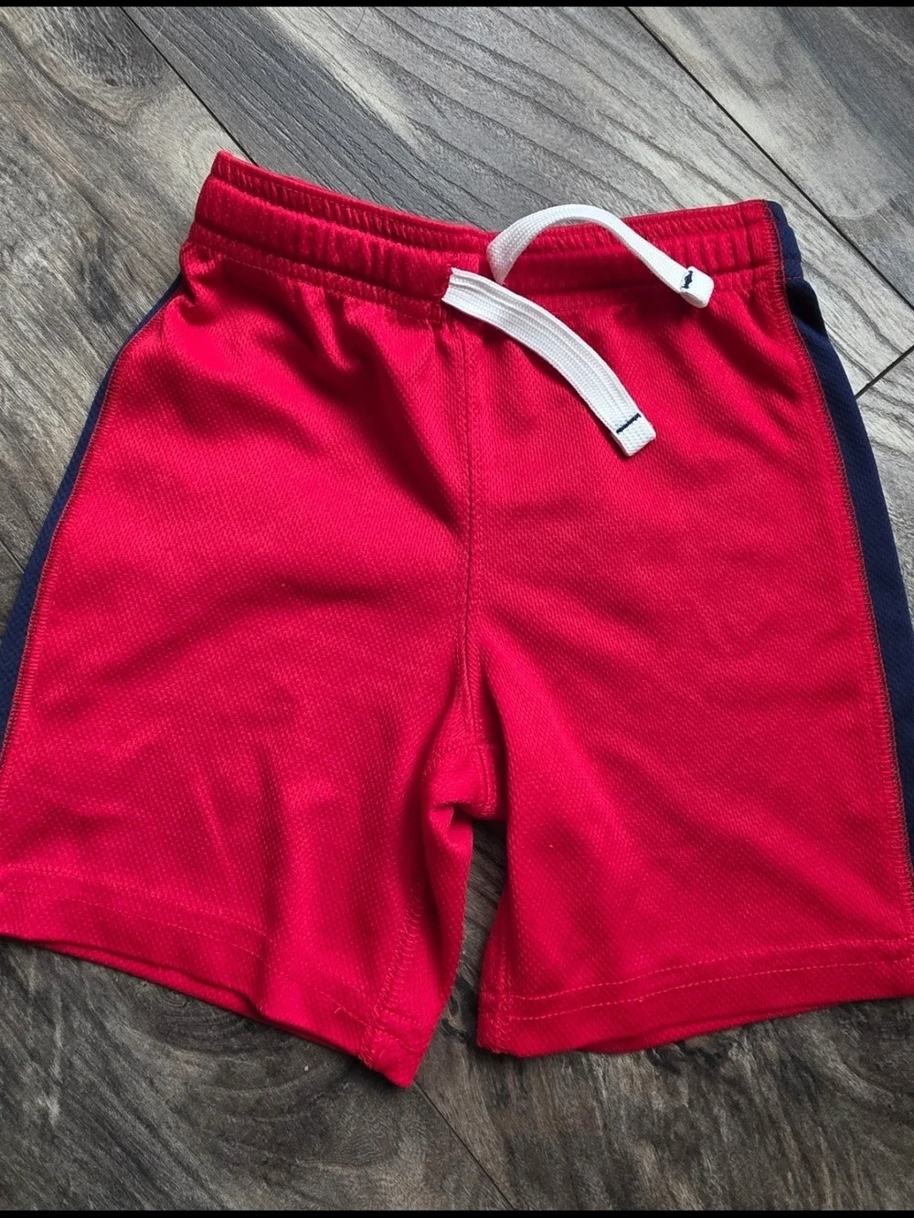 Carter's Boys' Athletic Drawstring Shorts — Red, Navy, Black & Gray